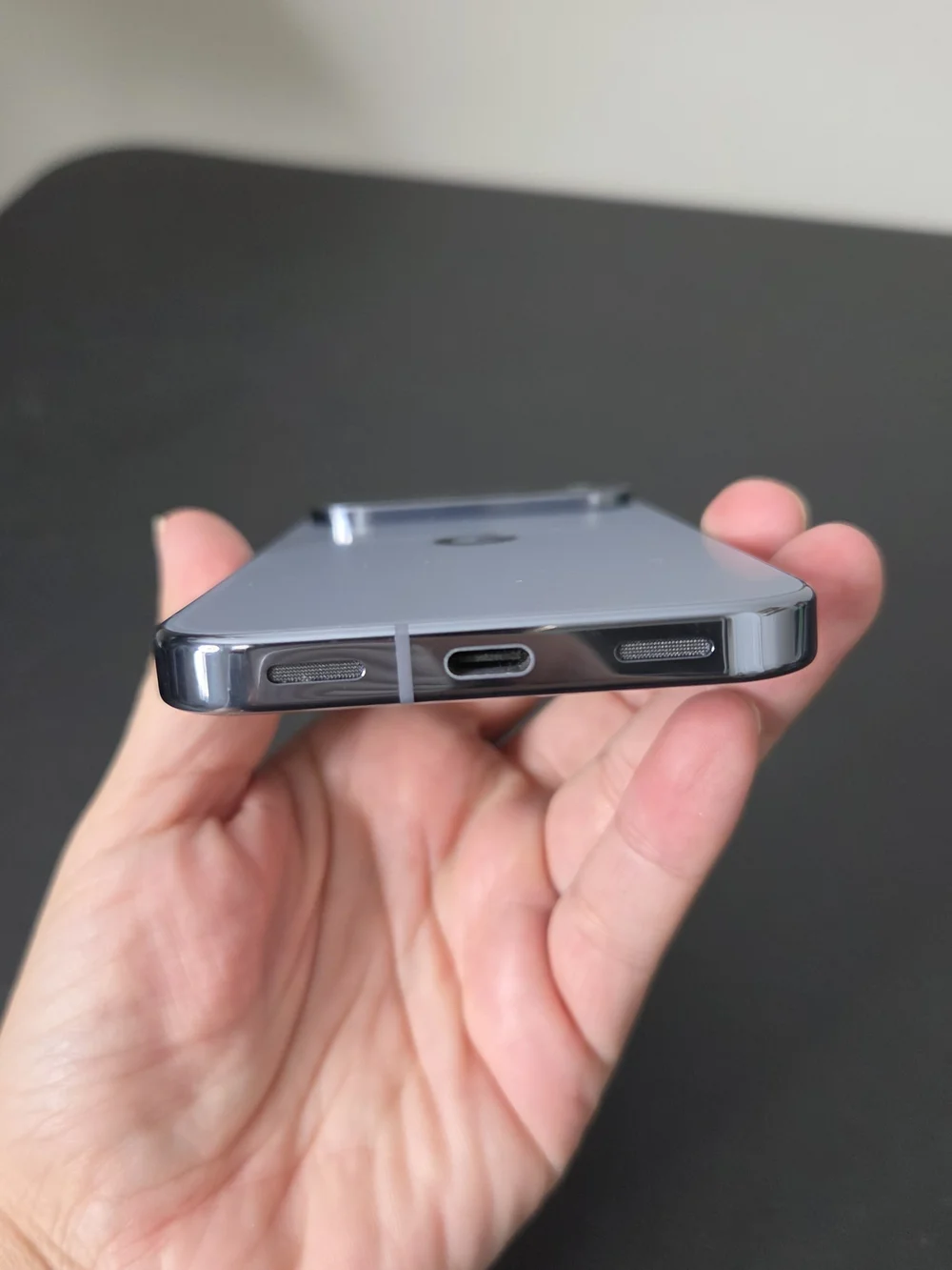 google Pixel 10 Phone Black Front with Silver Frame